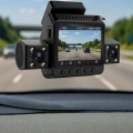 HERŞEYTREND Araç Ön Arka İç Kamera Sistemi Full HD Hareket Sensörlü Kayıt Cihazı