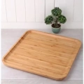 HERŞEYTREND Bambu Kare Sunum Tabağı 30cm Royaleks-KR3030