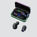 HERŞEYTREND Bluetooth 5.1 Oyuncu Kulaklığı LED Ekranlı Powerbank Kulaklık
