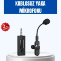 HERŞEYTREND Bluetooth 5.2 Destekli Gürültü Önleyici Kablosuz Mikrofon