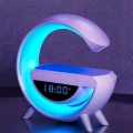 HERŞEYTREND Bluetooth Hoparlör 15W Kablosuz Hızlı Şarj LED Gece Lambası