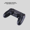 HERŞEYTREND Bluetooth Kablosuz PS4 Gamepad Çift Motorlu Siyah Controller