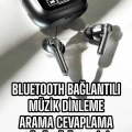 HERŞEYTREND Bluetooth Kulaklık Kablosuz Ekranlı ANC/ENC Destekli Dokunmatik