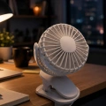 HERŞEYTREND Çalışma Masası ve Yatak Başlığı İçin Klipsli Mini Fan