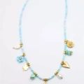 HERŞEYTREND Charm Deniz Kolye - Turkuaz