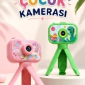 HERŞEYTREND Çocuklara Özel Dijital LCD Ekran 1080P HD Görüntü Kaliteli