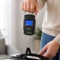 HERŞEYTREND Dijital El Kantarı 50 Kg Hassas LCD Ekranlı Bagaj THTsı