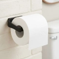 HERŞEYTREND Duvara Monte Siyah Peçetelik Minimal Banyo Aksesuarı