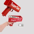 HERŞEYTREND Elektrikli Money Gun Oyuncak Parti Tabancası