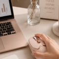 HERŞEYTREND Ergonomik Tasarımlı Kablosuz Mouse Bluetooth ve USB Alıcılı