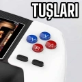 HERŞEYTREND Gamepad 520 Retro Oyunlu Taşınabilir El Konsolu Atari