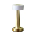 HERŞEYTREND Gold Kare LED Masa Lambası Şarjlı Dimmer Kontrollü Dekoratif Işık