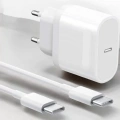 HERŞEYTREND Güç Adaptörü ve Kablosu Şarj Aleti 15/15 Pro Max Uyumlu Hızlı Şarj