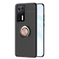 HERŞEYTREND Huawei P40 Kılıf Range Yüzüklü Silikon - Siyah-gold