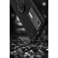 HERŞEYTREND Huawei P40 Kılıf Range Yüzüklü Silikon - Siyah-kırmızı