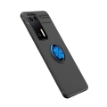 HERŞEYTREND Huawei P40 Kılıf Range Yüzüklü Silikon - Siyah-mavi
