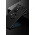 HERŞEYTREND Huawei P40 Pro Kılıf Range Yüzüklü Silikon - Siyah