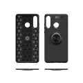 HERŞEYTREND Huawei Y6p Kılıf Range Yüzüklü Silikon - Mavi