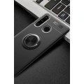 HERŞEYTREND Huawei Y6p Kılıf Range Yüzüklü Silikon - Siyah