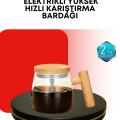 HERŞEYTREND IP6 Su Geçirmez Şarjlı Kupa – 3D Karıştırma, Sabit Sıcaklık, 400 ml