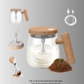 HERŞEYTREND IP6 Su Geçirmez Şarjlı Kupa – 3D Karıştırma, Sabit Sıcaklık, 400 ml