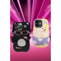 HERŞEYTREND İphone 12 Kılıf Poky Karakter Silikon Kapak - Desen 3