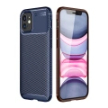 HERŞEYTREND İphone 12 Mini Kılıf Auto Focus Karbon Kapak - Lacivert