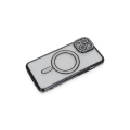 HERŞEYTREND İphone 13 Kılıf Joke Simli Magneticsafe Kılıf - Siyah