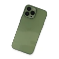 HERŞEYTREND İphone 13 Pro Kılıf Fly Lens Silikon - Yeşil
