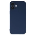 HERŞEYTREND İphone 16 Plus Kılıf First Silikon - Lacivert
