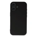 HERŞEYTREND İphone 16 Plus Kılıf First Silikon - Siyah