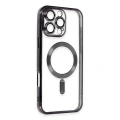 HERŞEYTREND İphone 16 Pro Max Kılıf Kross Magneticsafe Kapak - Siyah