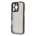 HERŞEYTREND İphone 16 Pro Max Kılıf Montreal Silikon Kapak - Siyah