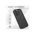 HERŞEYTREND İphone 16 Pro Max Kılıf Viera Silikon - Siyah