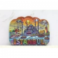 HERŞEYTREND İstanbul Temalı Silikon Buzdolapı Süsü Magnet