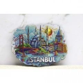 HERŞEYTREND İstanbul Temalı Silikon Buzdolapı Süsü Magnet 10*6