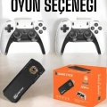 HERŞEYTREND Joystick Çift Kollu Oyun Kolu Retro Oyun Yüksek Çözünürlüklü 3D Game