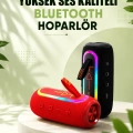 HERŞEYTREND Kablosuz Bluetooth Hoparlör Uzun Pil Ömrü Taşınabilir