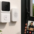 HERŞEYTREND Kameralı Akıllı Kapı Zili Mobil Uygulama Kontrollü Kablosuz Tasarım