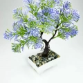 HERŞEYTREND Kasımpatı Bonsai Yapay Ağaç 25x20 cm