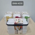 HERŞEYTREND Kat Kat Lunch Box Saklama Kabı Royaleks-BNM-4030