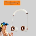 HERŞEYTREND Katlanabilir Asılabilir Mini Fan USB Şarjlı 3 Kademeli Sessiz