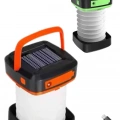 HERŞEYTREND Katlanabilir Kamp Lambası Akordiyon Lamba Şarjlı 3 Kademeli Solar