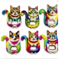 HERŞEYTREND Kedi Tasarımı İstanbul Temalı Buzdolapı Süsü Magnet