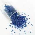 HERŞEYTREND Kesme Cam Boncuk 2mm - 20 Gram - Koyu Mavi -BNC344