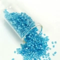 HERŞEYTREND Kesme Cam Boncuk 2mm - 20 Gram - Mat Mavi -BNC338