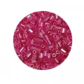 HERŞEYTREND Kesme Cam Boncuk 2mm - 20 Gram - Şeffaf Pembe -BNC334