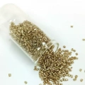 HERŞEYTREND Kesme Cam Boncuk 2mm - 60 Gram - Gold - BNC356