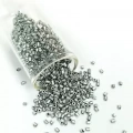 HERŞEYTREND Kesme Cam Boncuk 2mm - 60 Gram - Mat Gümüş - BNC381