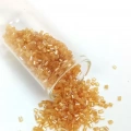 HERŞEYTREND Kesme Cam Boncuk 2mm - 60 Gram - Şeffaf Altın - BNC366
